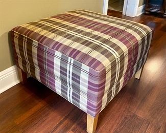 Ethan Allen Ottoman 27"W x 17"H x 27"D