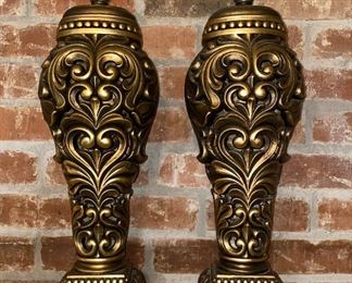 Gold Urns/Decor