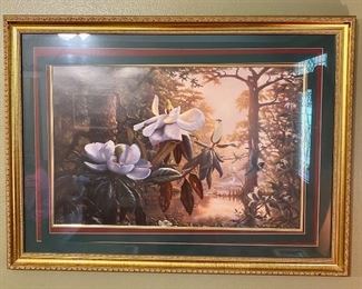 R.C Davis-Magnolia Morning 40"W x 29"H