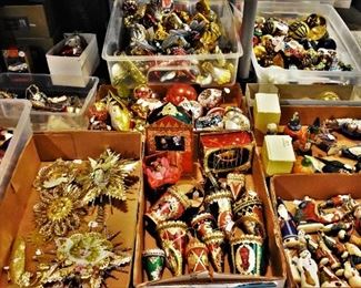 Bruce Catt and Vaillancourt ornaments