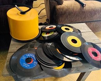 1960's  45  recored  colection