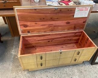 vintage maid cedar lined chest