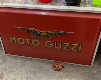 moto guzzi sign