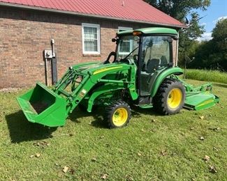 John Deere Tractor with loader