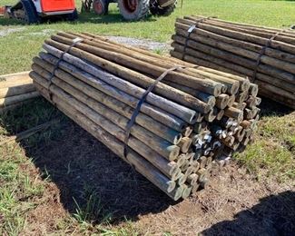 treated posts fencing