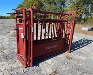 cattle chute head catch