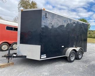 enclosed trailer