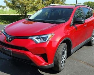 2017 Toyota RAV4 LE Multipurpose Vehicle (MPV), 72,211 Miles, AWD, L4, 2.5L, VIN# JTMBFREV5HJ116252
