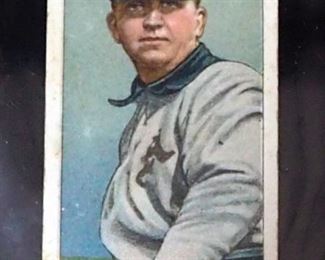 1909-11 T206 Polar Bear Premium Back Cy Young (With Glove), HOF