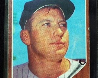 1962 Topps Mickey Mantle #200, HOF