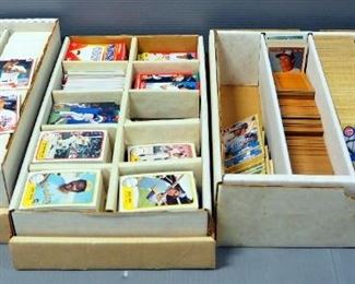Baseball Cards, Includes 1987 Topps, 1990 Fleer, 1990 Score, Uncounted