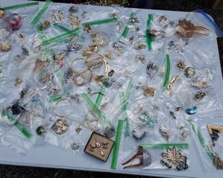 Examples of costume jewelry- hundreds more 
