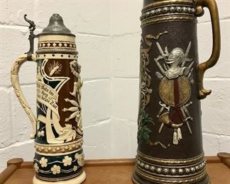Steins, Part of Large Collection