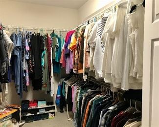 Closet of Women's Clothes 