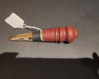 Hand Turned Wine Stopper