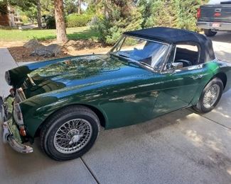 1967 Austin Healey BJ8 3000 MKIII. 3rd owner has had it close to 34 years. 82,000 miles on the car, the engine and tranny were professionally rebuilt in 99' and runs perfect. overall the car is in great shape and ready for someone to take it to the next level