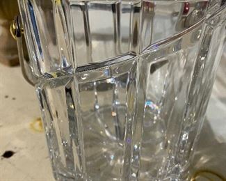 Lead crystal ice bucket