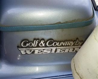 Golf cart , Golf and country by Western