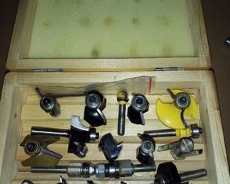 15 piece router bit set