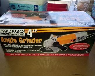 Chicago 4" angle grinder