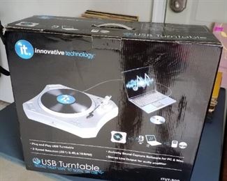 IT USB turn table