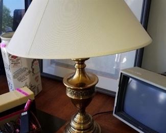 Brass lamp
