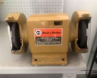 Black Decker Bench Grinder