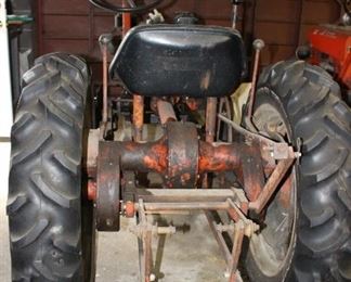 Back of Economy Tractor