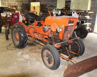 Power King Economy Tractor 14 HP with Plow Blade