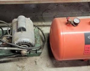 Compressor and 11 Gal Air Tank