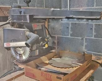 Craftsman Table Saw, Blades