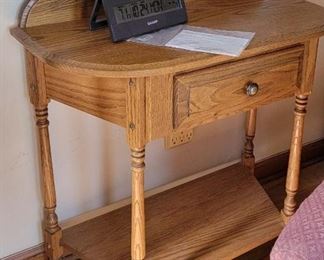 Oak Desk or Dressing Table