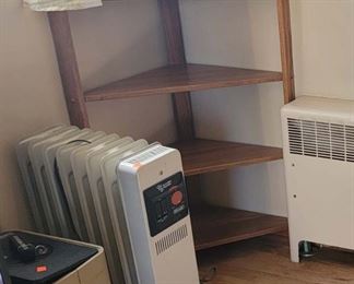 Sentry Safe, Heater, Oak Corner Shelf