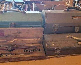 Tap and Die Set, Tool Boxes