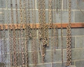 Various Gages of Chains
