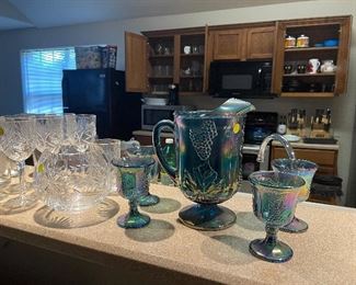 carnival glass 