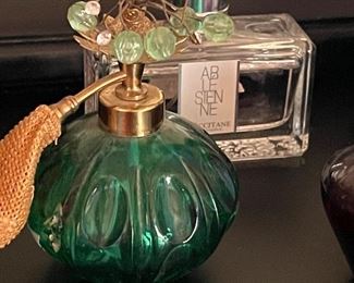 perfume and bottles