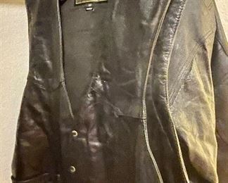 leather vest and jackets