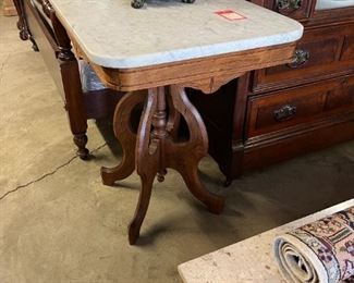 Victorian Marble-top Table