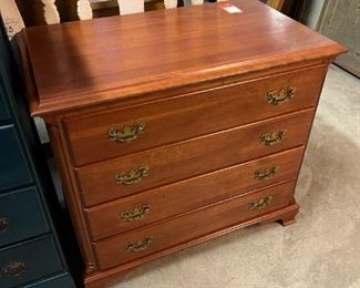 Solid Cherry Low Chest