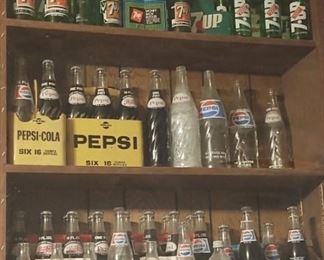 Soda Bottles & Carriers & Crates