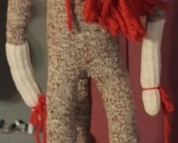 Vintage Sock Monkey