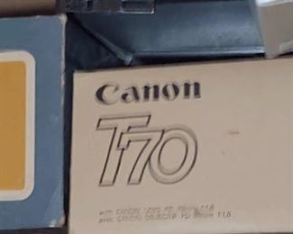 Lots of Vintage and Antique Cameras