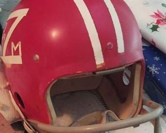 Vintage Football Helmet