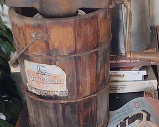 Dixie Belle Wood Ice Cream Maker