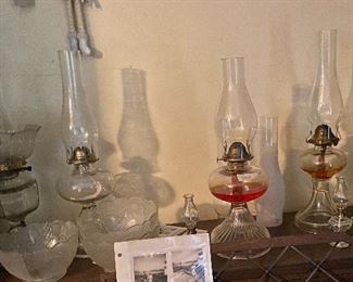 Vintage Oil Lamp Collection