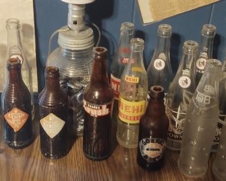 Large Vintage Bottle Collection