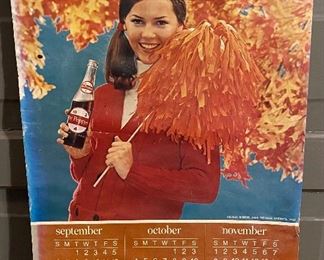 Vintage Dr. Pepper Calendar