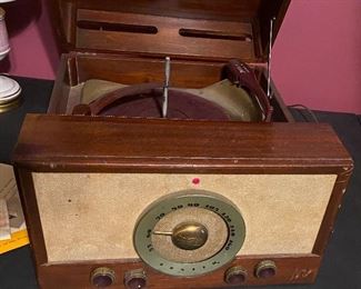 Vintage Radio Record Player