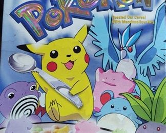 Vintage Cereal Box Collection Pokemon